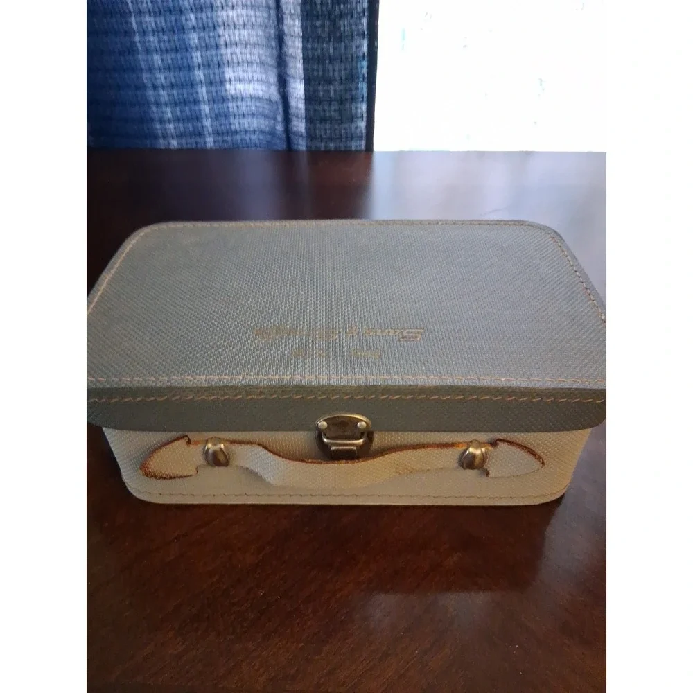 Vintage Sans & Streiffe Vintage Microscope in Original Case With Tools!